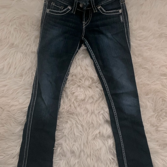 Silver...Jeans blue in color comfortable - Picture 1 of 3